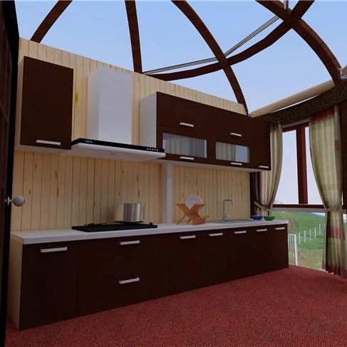 Hotel Prefab Tiny Homes With Glass Window / Summer Camping Tent Dome