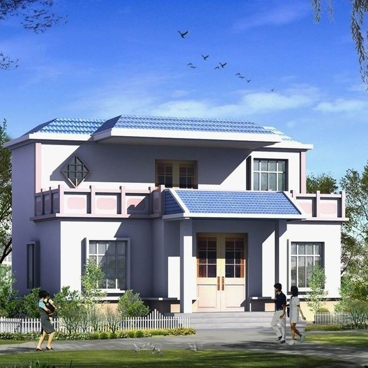 Prefabricated Light Gauge Steel House / Luxury Modern Prefab Tiny Homes