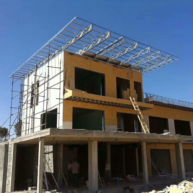China Two Storey Fast Construction Prefab Light Steel Structure House Inexpensive Prefab House