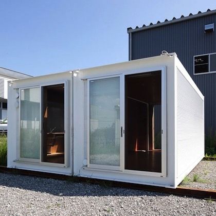 Portable Prefabricated Container House For Labour Residential Accommodation