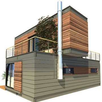 40ft 20ft Shipping Container House / Modern Shipping Container House For Office Building