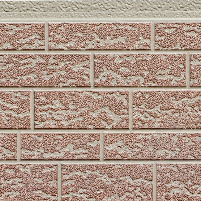 Polyurethane Foam 75mm Coolroom Panels Wood Grain Exterior Wall Ceiling Cladding