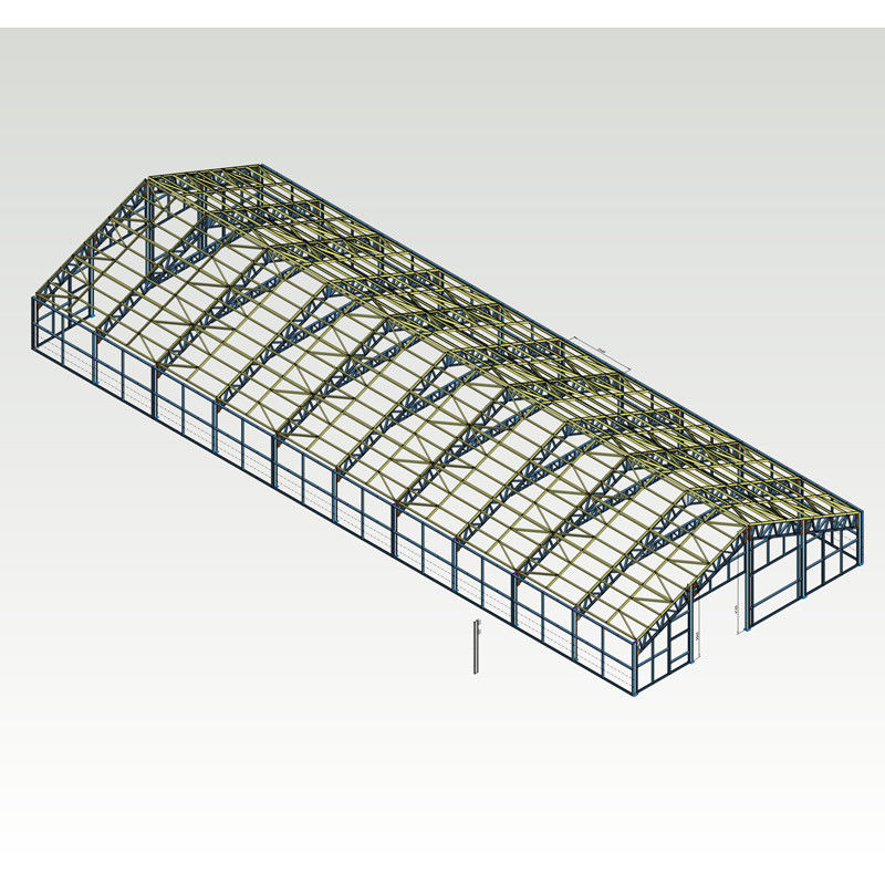 PEP Film Galvanized Coil 100m Prefab Greenhouse Shed