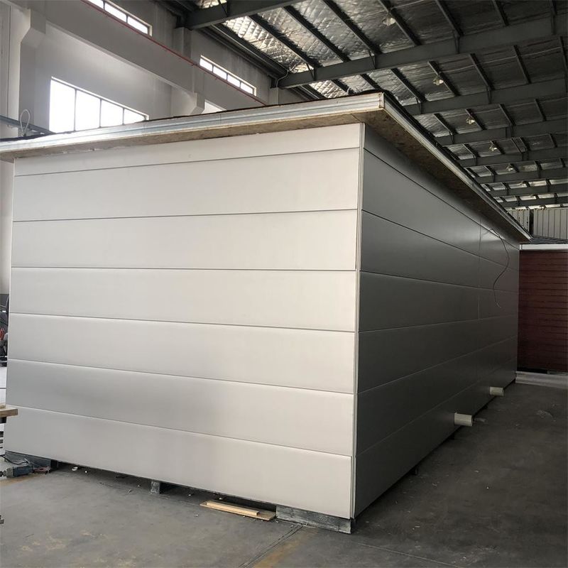 Outdoor Square Tube 1.2mm Prefabricated Modular Toilets