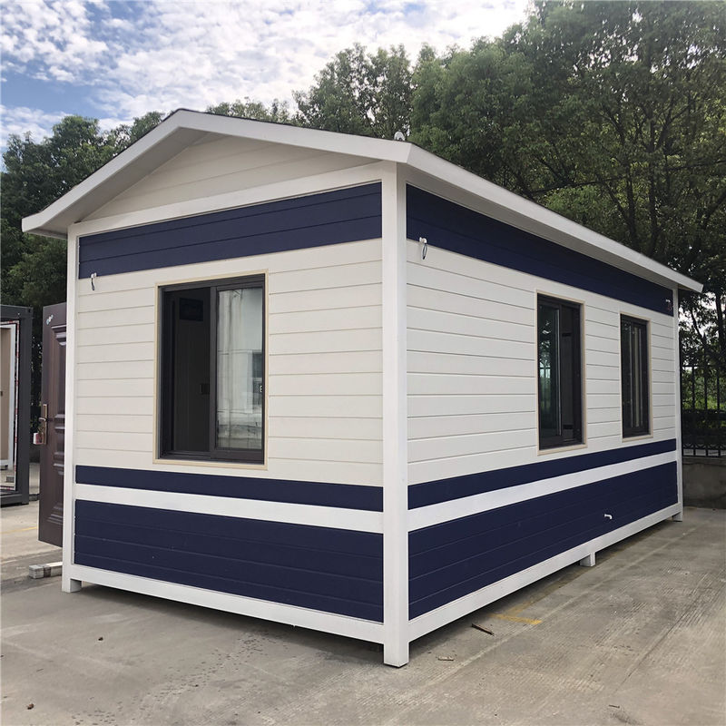 Modern Modular 38m2 3mm Steel Column Luxury Prefabricated Homes