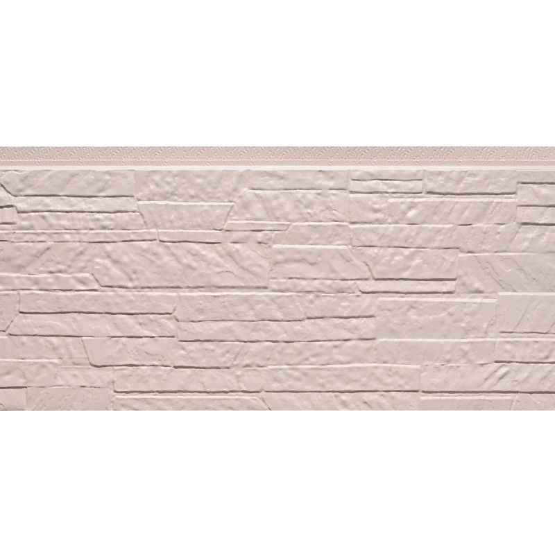 16mm Thickness Granulite Stone Pattern Polystyrene Foam Metal PU Sandwich Outdoor Panels